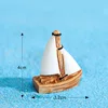 Wood sailing boat
