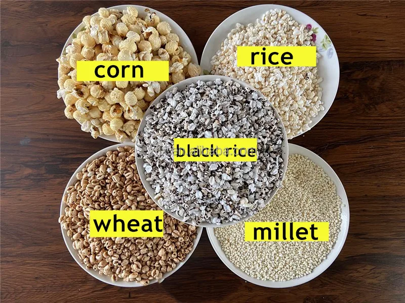 Mini Manual Popcorn Puffing Machine For Sale Buy Rice Corn Puffing