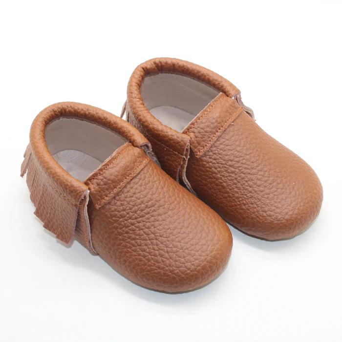 Мокасины детские из натуральной кожи на мягкой