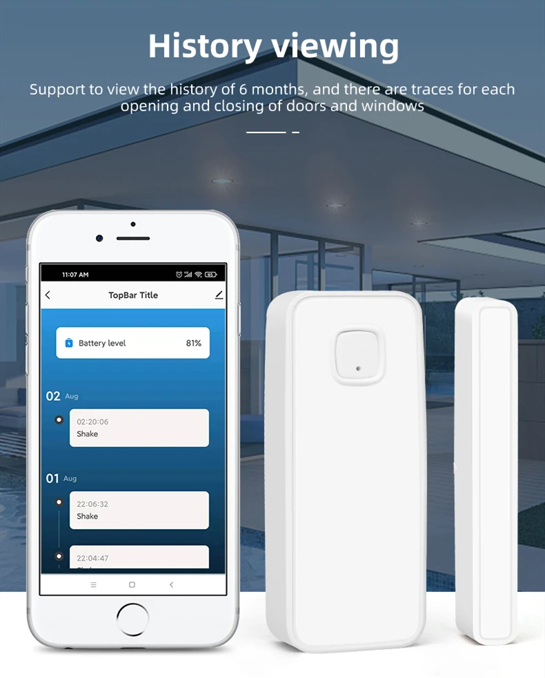 vibrating door magnetic sensor