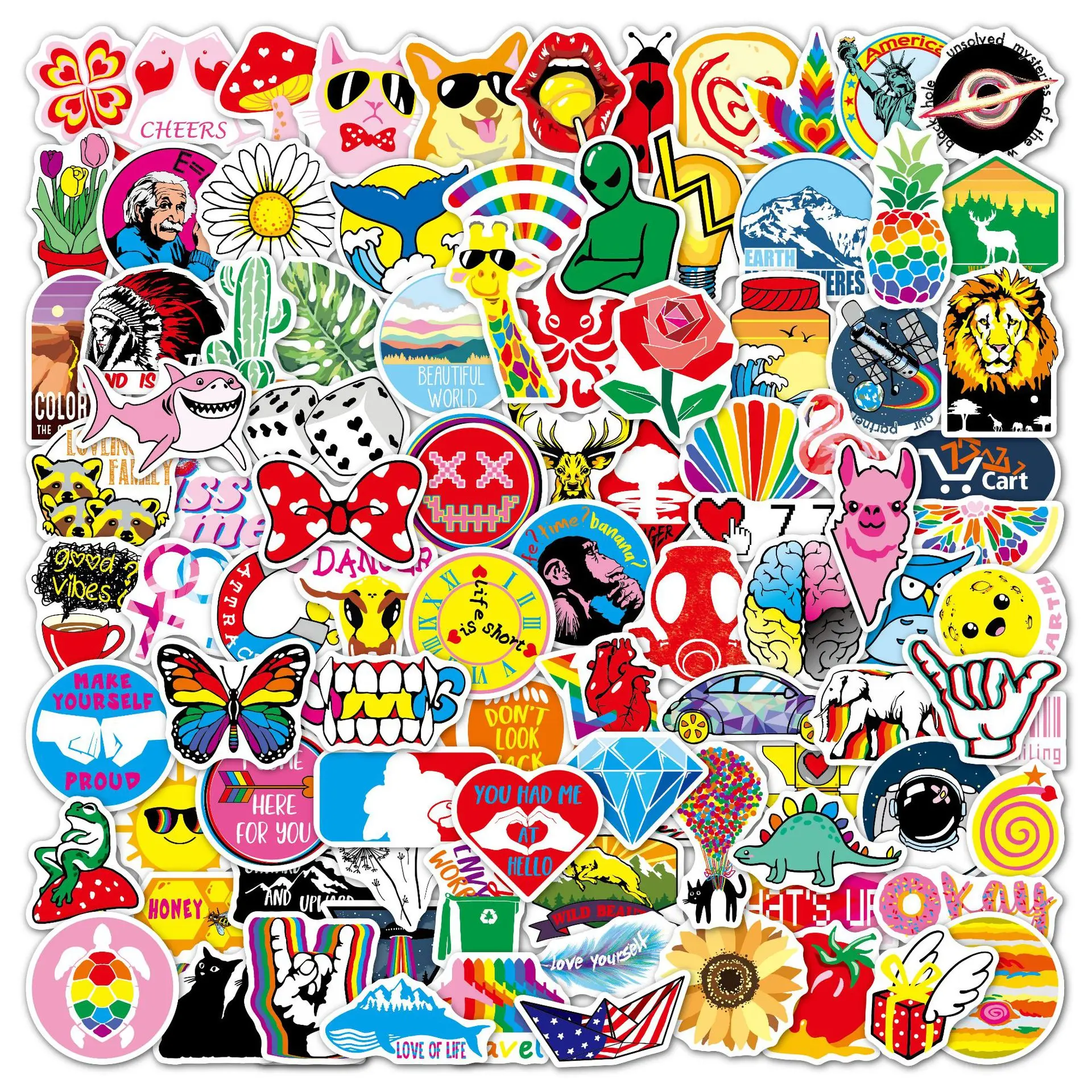 High Quality Custom Stickers Waterproof Vinyl Pvc Printing Custom ...