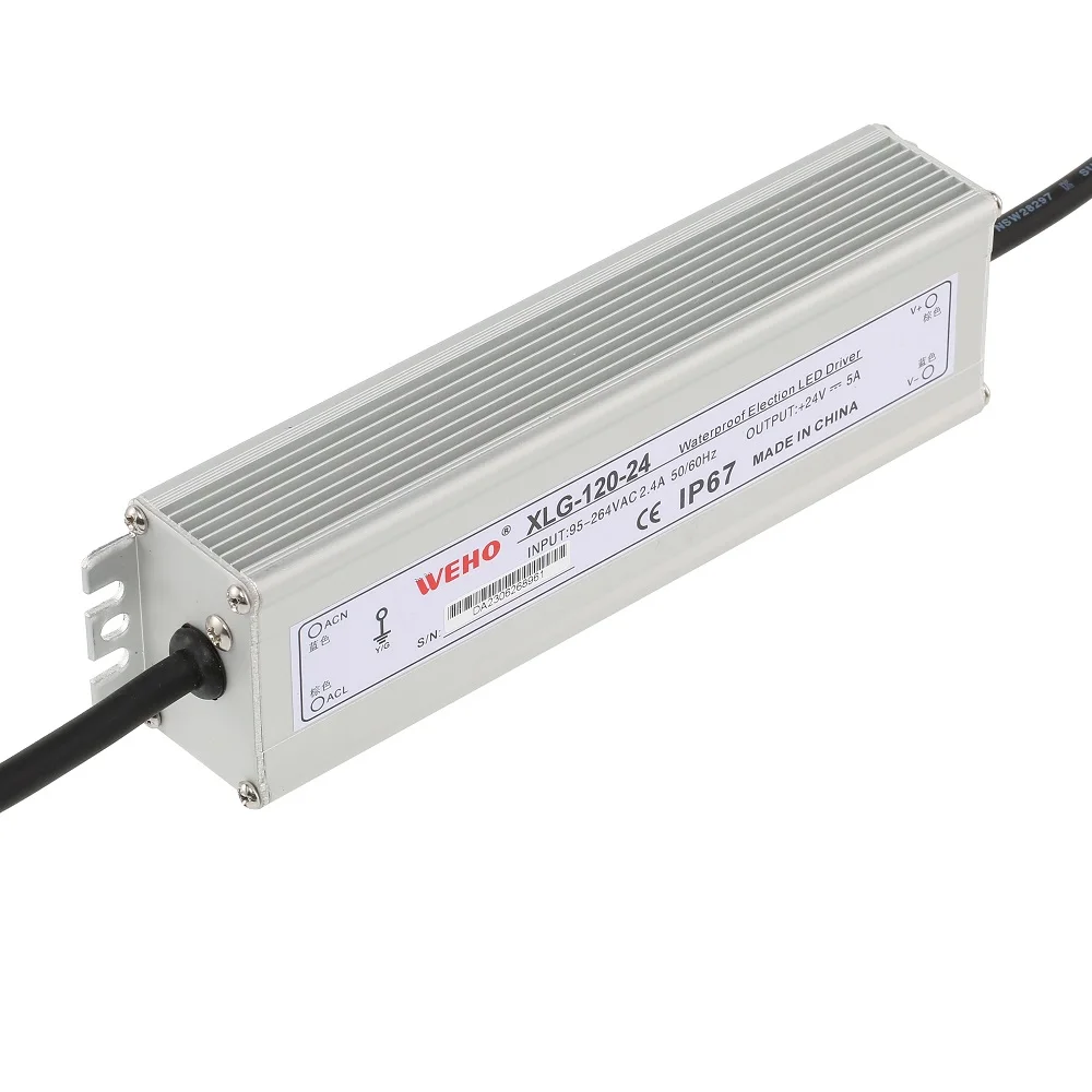 120W 48V Ac to Dc Single Output Industrial Led Driver Switching Power ...