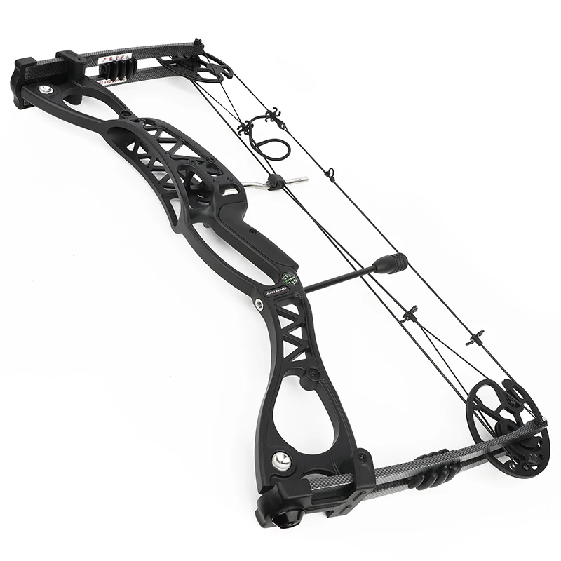 30 - 70 lbs Arc à Poulies Réglables Droite Arcs de Chasse Arc à Poulies Pour Adu