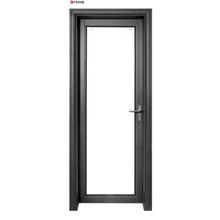 High quality patio villa doors aluminum modern luxury apartment exterior glass hinged swing doors