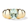 14K Gold-aquamarine