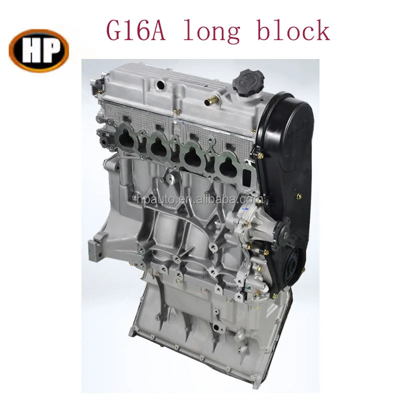 G16A Engine Assembly Motor Long Block 1.6L for Suzuki Vitara & Jimny ...