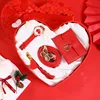 W3000-1-5 set orologio portafoglio cintura portachiavi con fibbia nappa confezione regalo