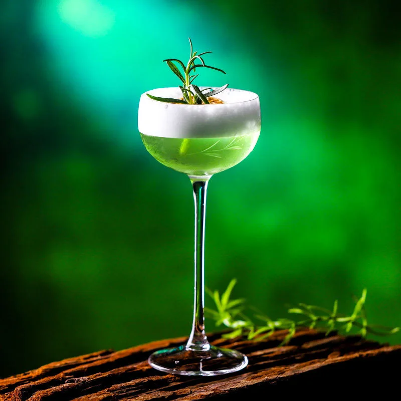 Wholesale High Quality Thin Glass for Coupes 150ml Unbreakable Modern Minimalist Hotel Restaurant Special Nick Nora Glass with Custom Logo