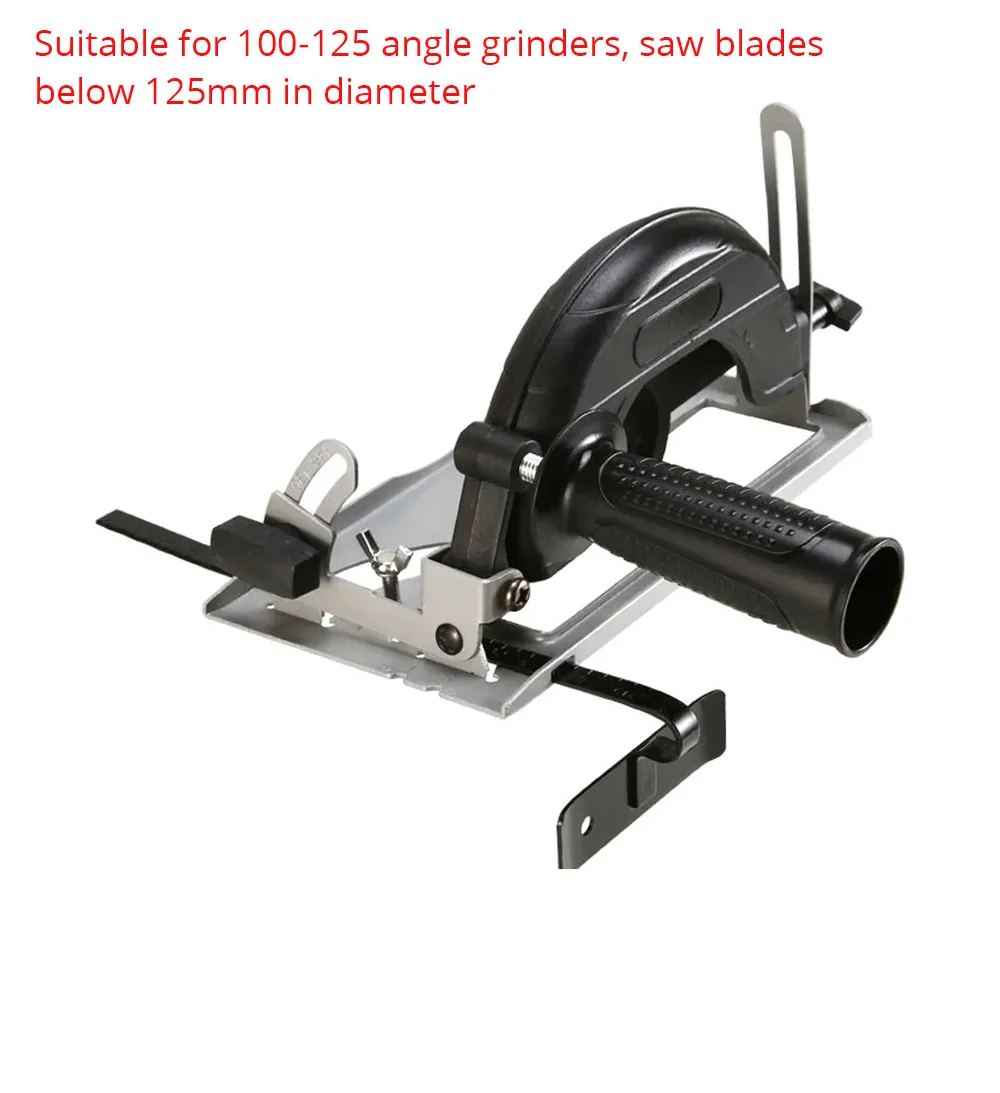 Electric Circular Saw Adapter Angle Grinder to Cutting Machine 0-45 Cutting Depth Adjustable Woodworking Tools