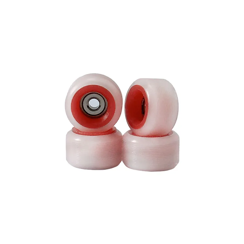 High Speed Bearing Fingerboard Wheels Duro Double Color Fingerboards