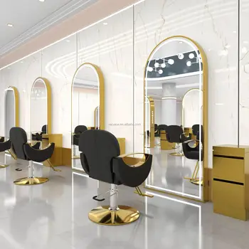 Modern Wood Hairdressing Table for Hair Salon Beauty Salon Barber Shop Home Office Use