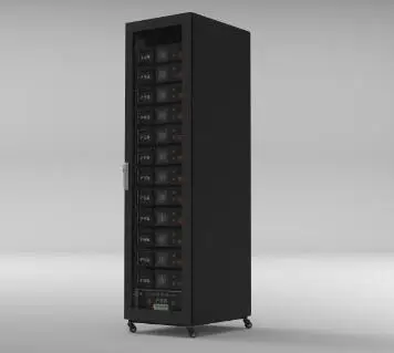 FEB High Voltage Rack Energy Storage System Battery Solar Energy Storage Cabinet Battery Packs BMS Lithium Battery 48V 5kwh IP20
