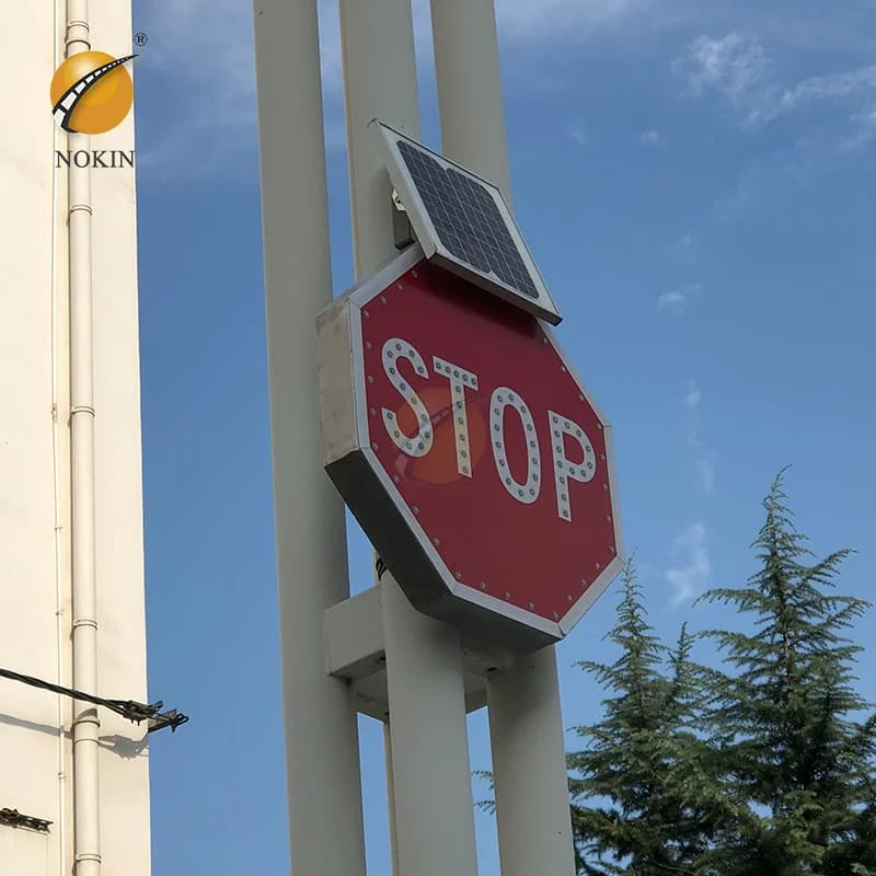 Traffic Sign Manufacturer Hexagon Flashing Stop Traffic Signs Solar Powered LED Warning Slow Down Traffic Signal Sign Board