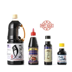 Halal Mellow Sashimi SoySauce for Sushi Bottle Packaging Seasoning Natural Brewed Light Soy Sauce Fresh