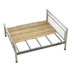 Stainless Steel Frame + Solid Wood Board
