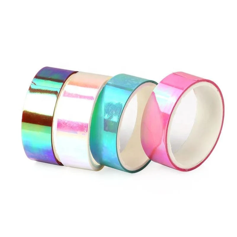 Laser Glitter Washi Tape Adhesive Masking