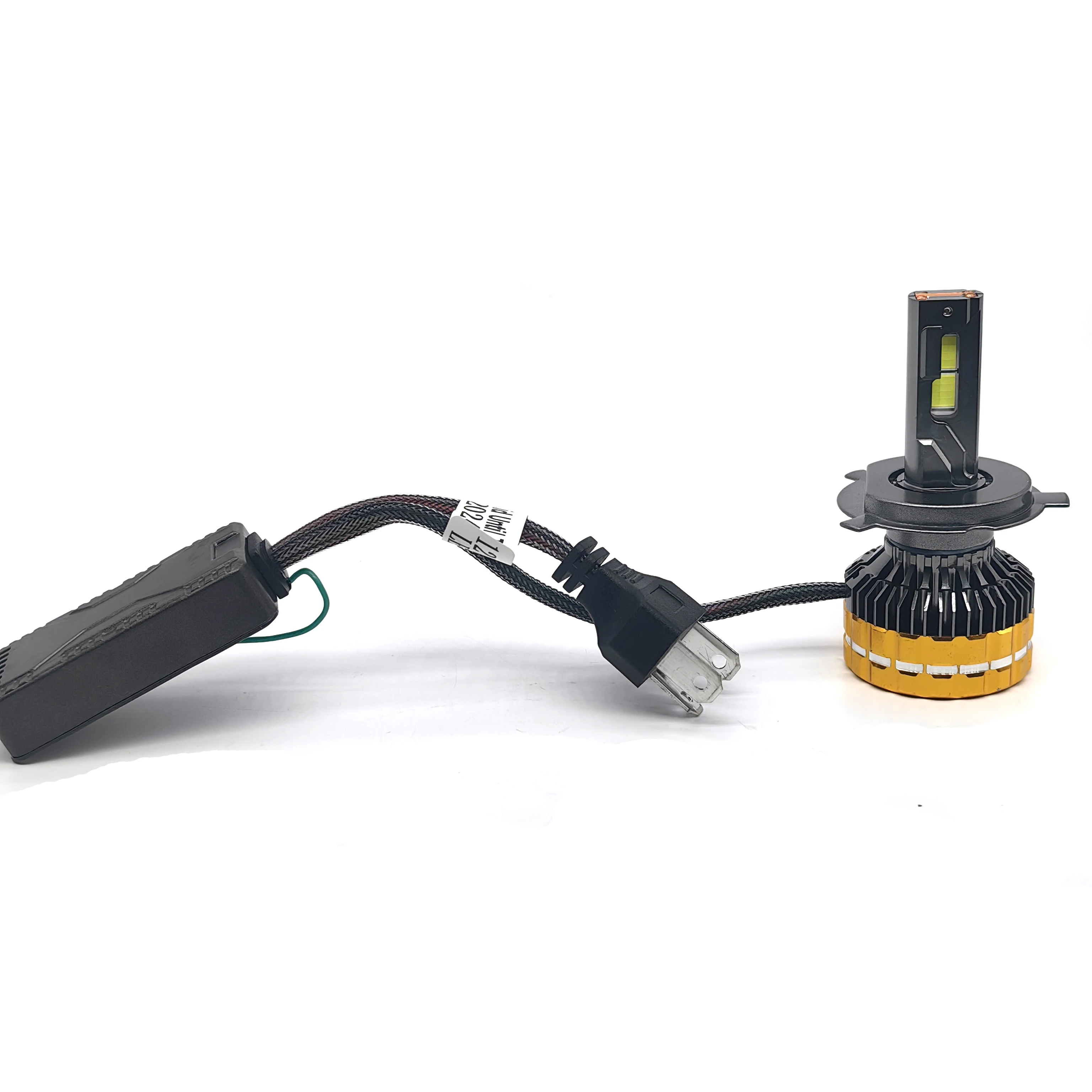 Remote Control Power Change Four Cooper Tubes Led Headlight Bulb H7 K300 H4 Led 9006 and 9005 Headlight Bulbs for Cars