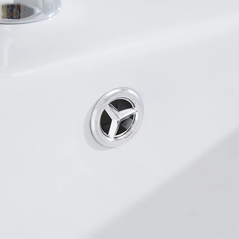 Popular Design Bathroom Ceramic Pedestal Wash Basin Floor Mounted Pedestal Basin