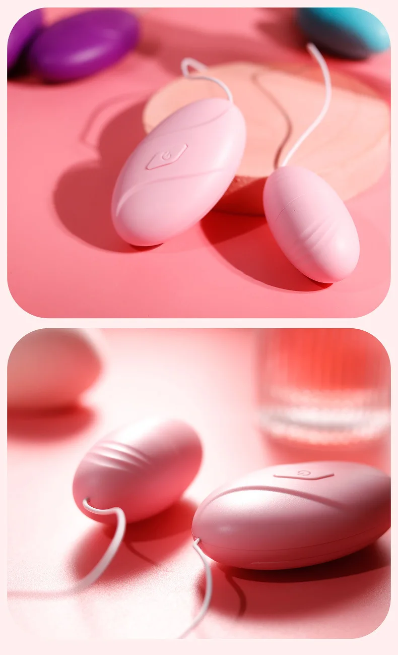 9 Frequency Modes Remote Control Jumping Egg Clitoral Stimulator Love Egg Vibrator For Woman