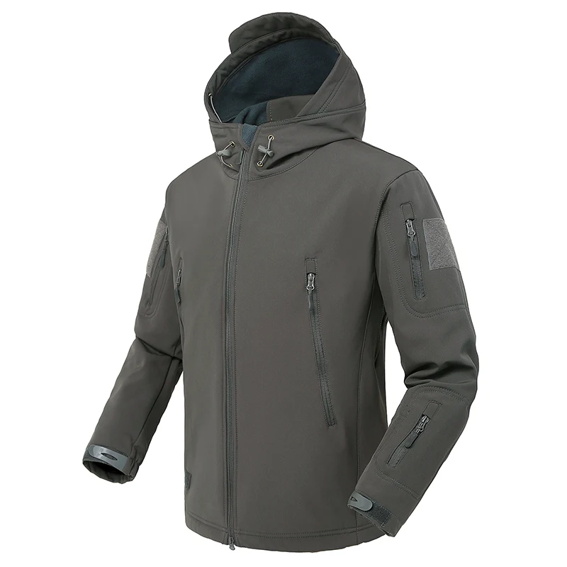 Men's Tactical Waterproof Windproof Slim Fit Lightweight Jacket_voghion.com