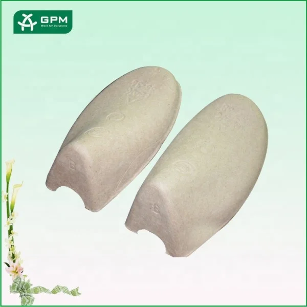 Molded Cheap Custom Paper Pulp Shoe Tree logo