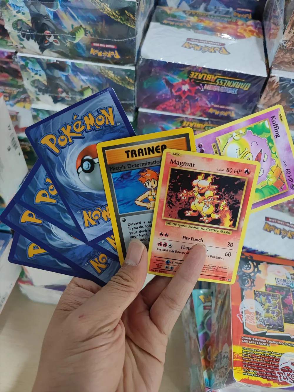 360 шт. 36 пачек ptcg коллекционная карточная игра Ху изменения усилитель коробка карты