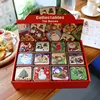 Christmas Square Iron Boxes (12 prices)