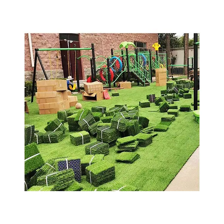 China Manufacturer highly reliable garden diy artificial grass rubber decking floor
