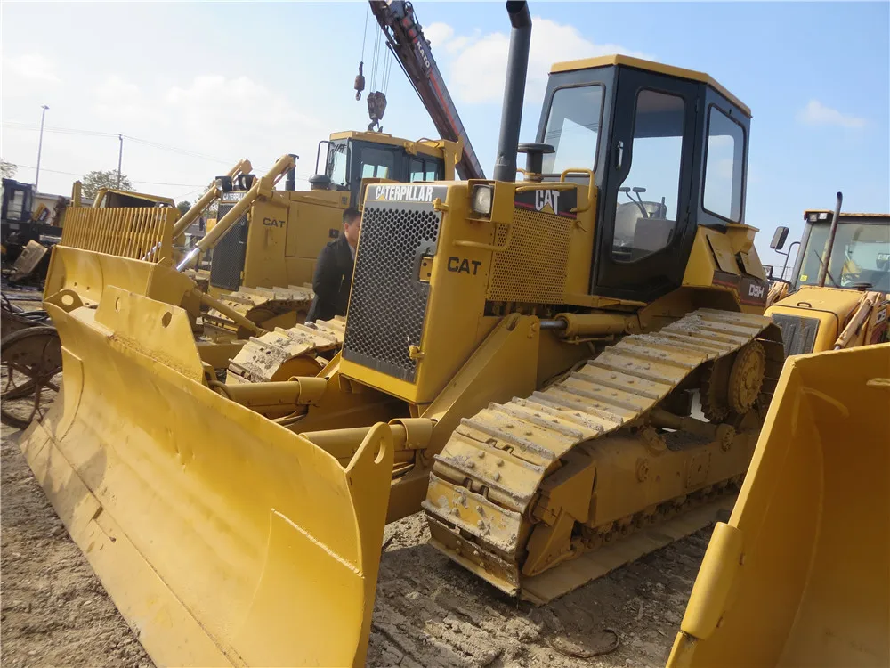 100% 日本製キャタピラーD5H追跡ドーザー中古猫D5Hドーザー上海