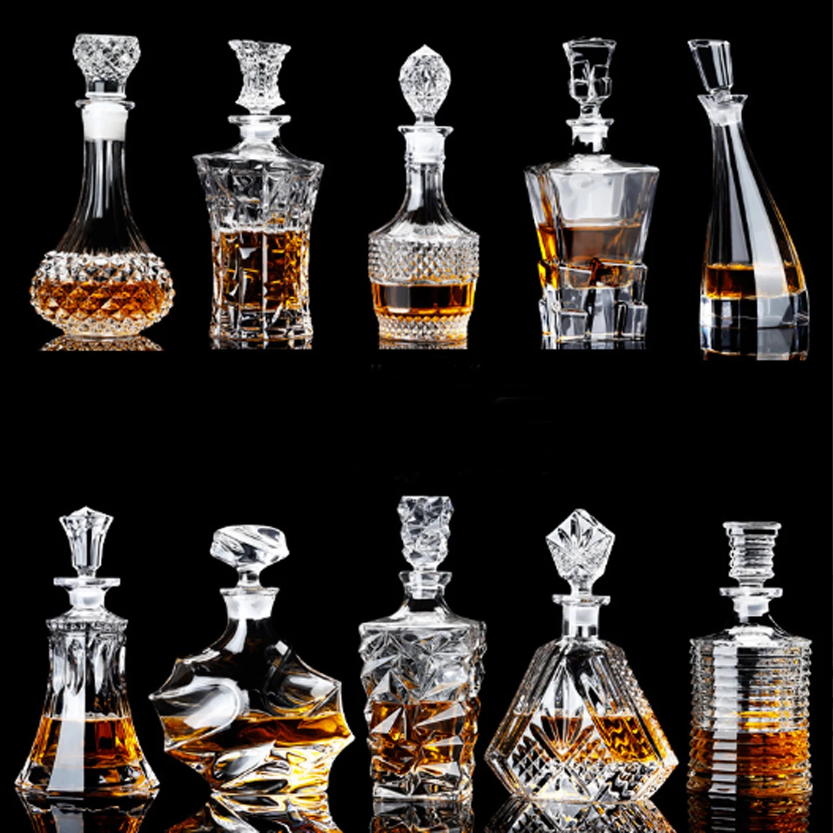 One Stop Shopping Scotch Whiskey Decanter Bottle European In Stock Bulk