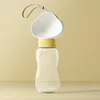 Botella de agua grande blanca - 600ml
