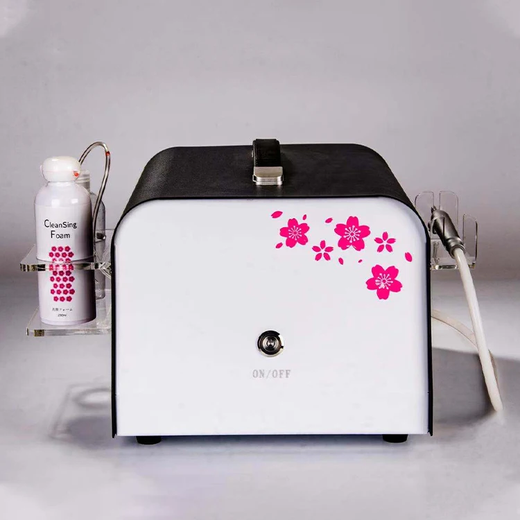 Portable Automatic Oxygen Facial Cleaning Machine Waterproof Skin Care Exfoliators for Head