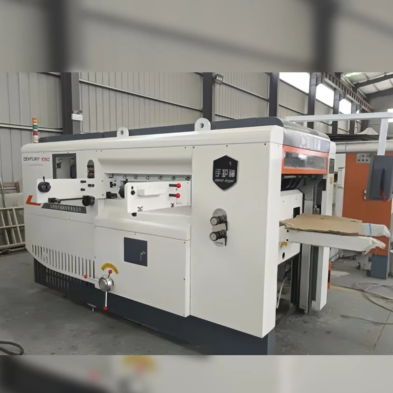 A second-hand and cheap automatic die cutting machine  paper processing machinery Semi-automatic die cutting machine