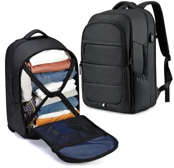 Business Weekender Backpacks Men College Bags Laptop Backpack Bag Large Backpack Expandable Business Waterproof Travel Bag