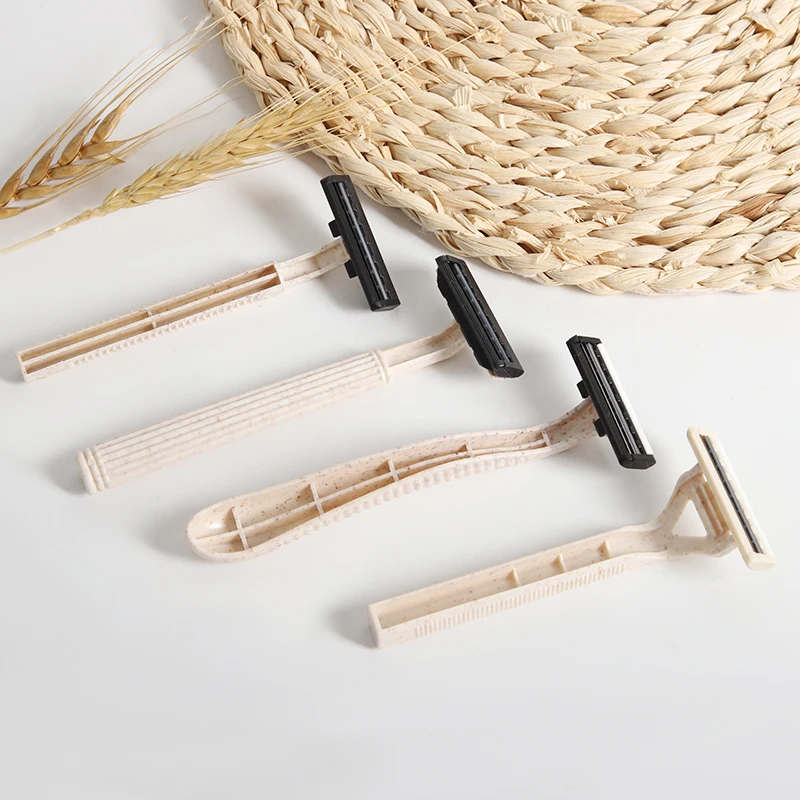 Custom Logo Eco Friendly Biodegradable Customized New Design Hotel Shaving Kit