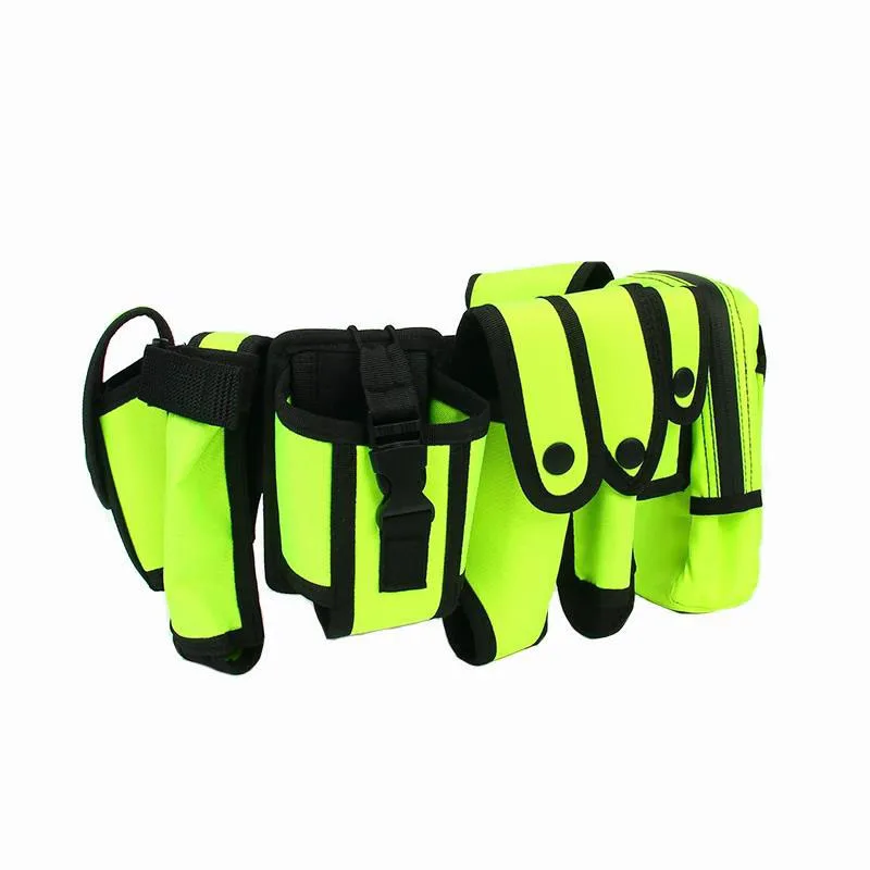 Camping Lightweight Practical Multifunctional Tactical Hunting Belt Security Duty Belt With Holster Flashlight Pouch Sets