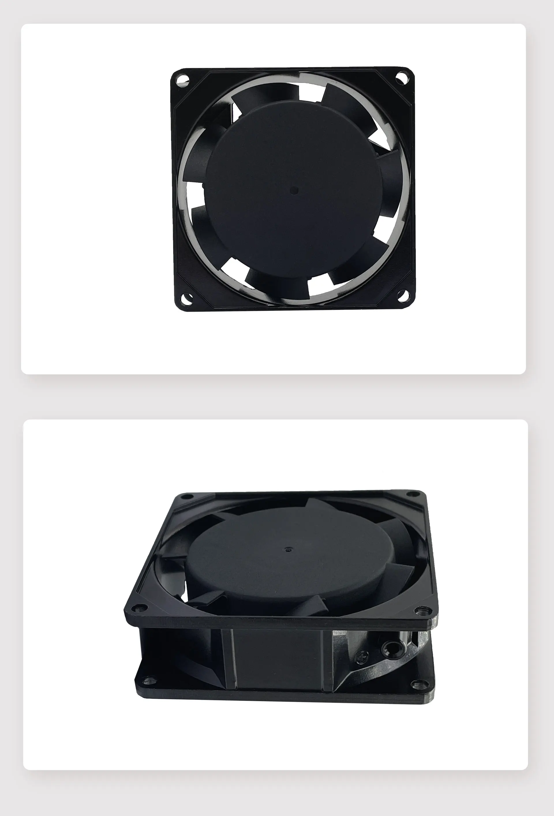 Axial Fan, 8038, 110V/220V, Plastic - detail 2
