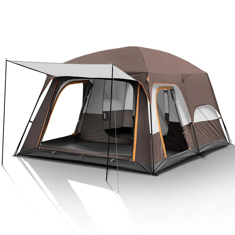 Portable Outdoor Camping Camping Multi-person Tent With One Room And Two  Rooms - Buy Tent,Camping Tent,Outdoor Tent Product on 
