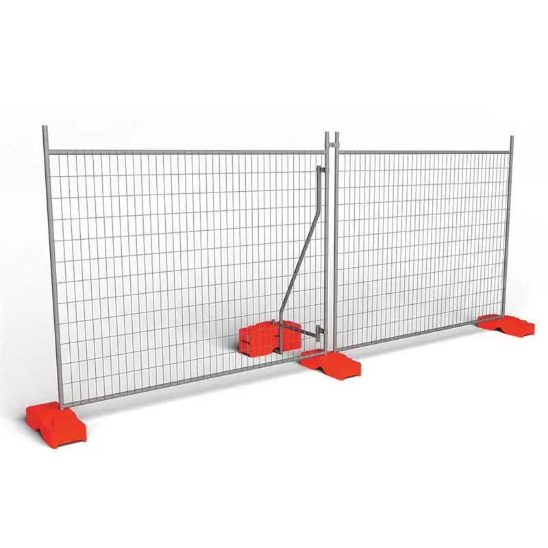 AU Galvanized Temporary Fence Australia New Zealand Removable Temporary Fence for Construction Security