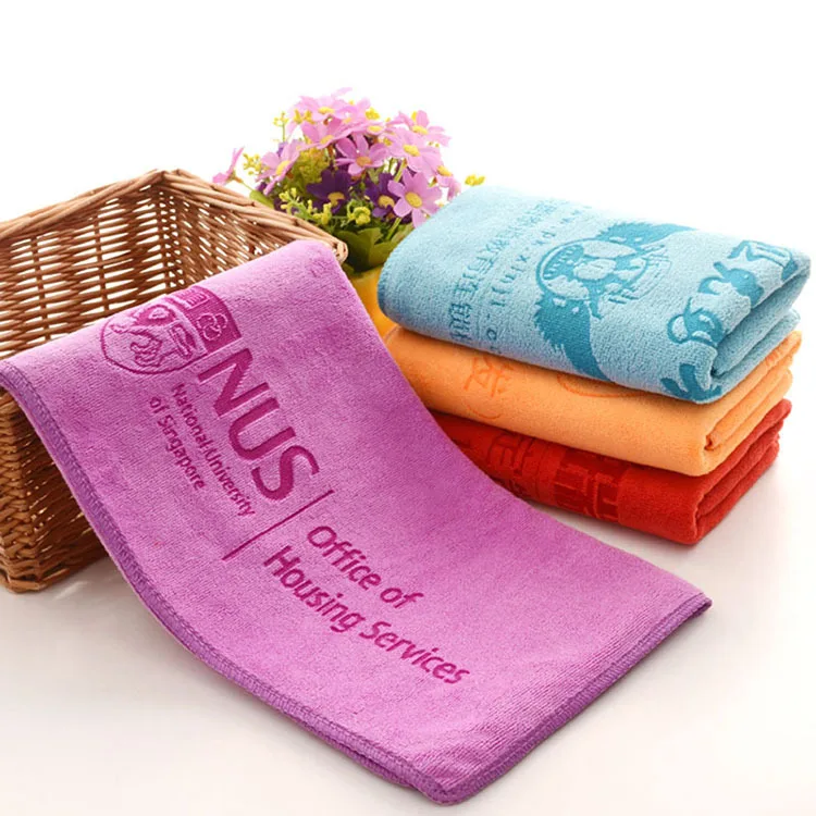 Wholesales Customized Microfiber Face Towel Weft Knitting Towel For Face,Hair,Salon And Hotel