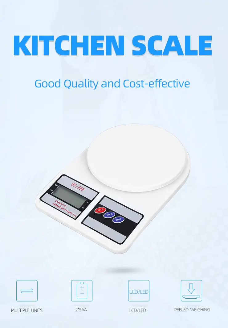 Hot Sale Kitchen Scale 10kg BAGEASE DIGITAL Household Scale Food Weight Electronic Kitchen Scale