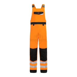 Fireproof Bib Overall Pants High Visibility Work Flame Retardant Safety Overalls 100% Cotton Twill /TUV Certified