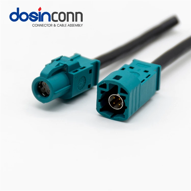 Cavo Adattatore USB-HSD LVDS 30cm Per Auto | Conversione Segnale Navigazione Audio | Compatibile Vista Panoramica 360°