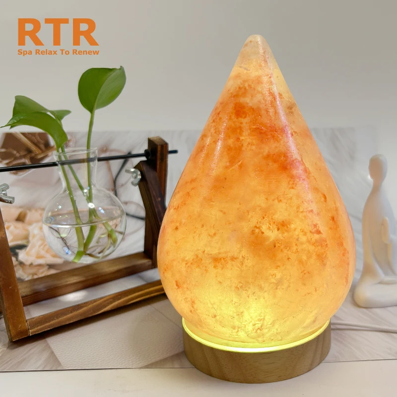 HOMY USB Himalayan Heart Salt Lamp – 7 Color Changing, 4.1, 1.5 Lbs, With Neem Base & LED Bulb, Great Gift Himalayan Salt Lamp