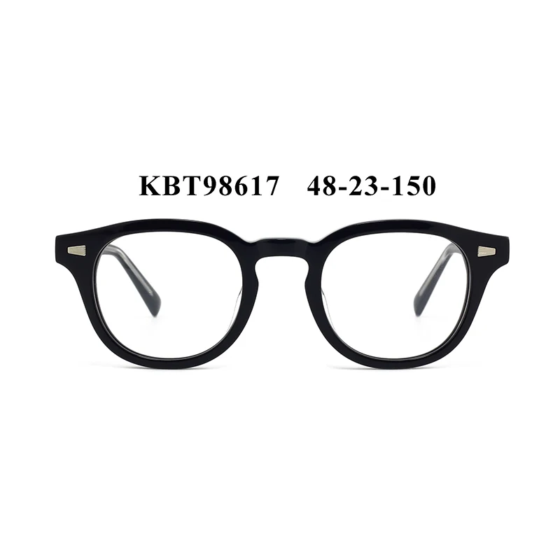 Acetate Spectacles Optical Frame Special Designer Wholesale Round Shape Eyeglasses Eyewear