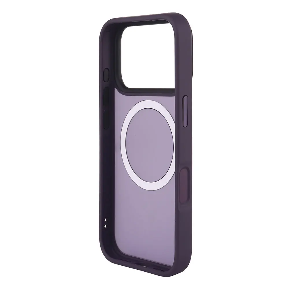 product hard pc matte translucent anti scratch phone case magnetic solid phone cover for iphone 17 air pro max support wireless charging-10