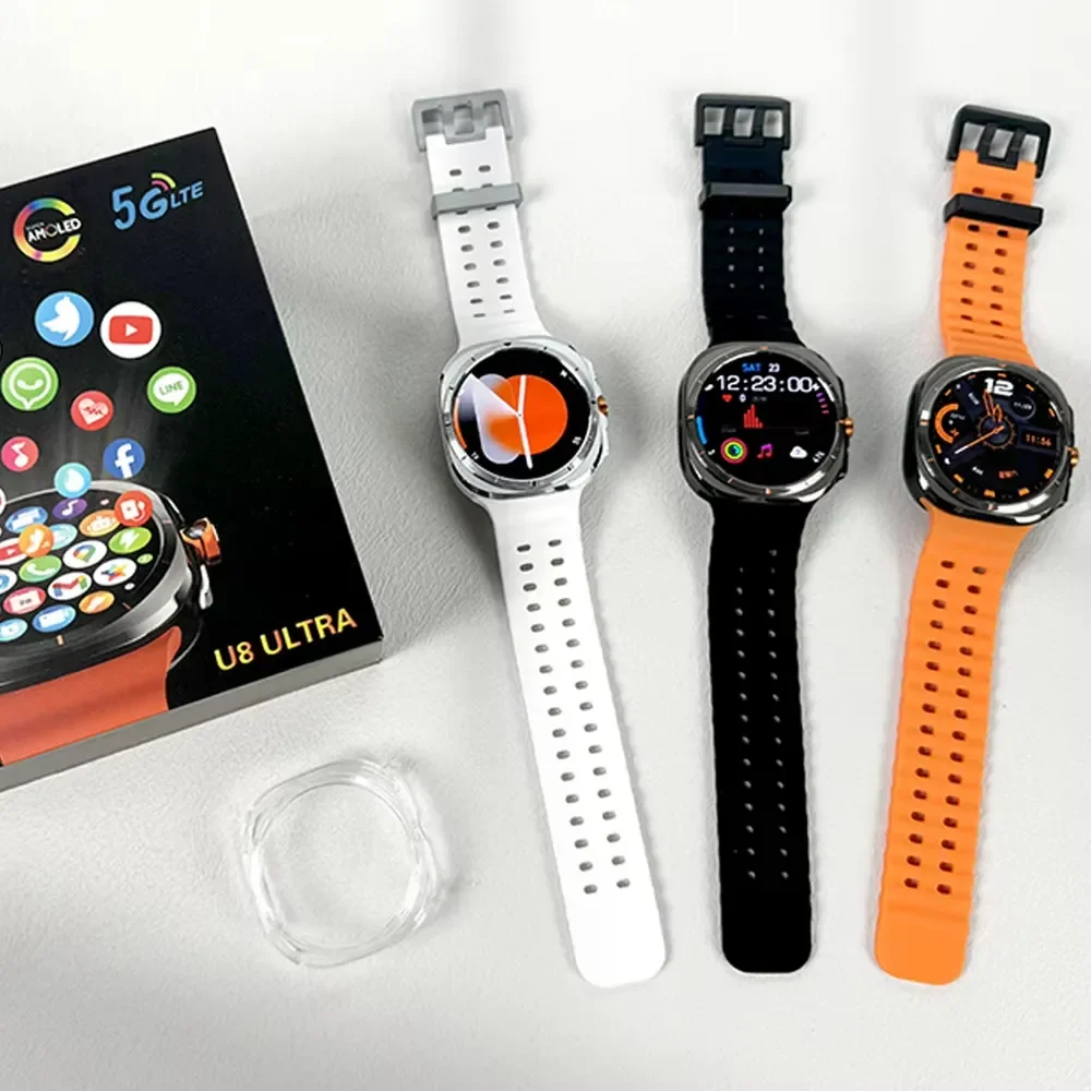 Alibaba U8 Smartwatch App For Android U8 ULTRA AMOLED Smart Watch