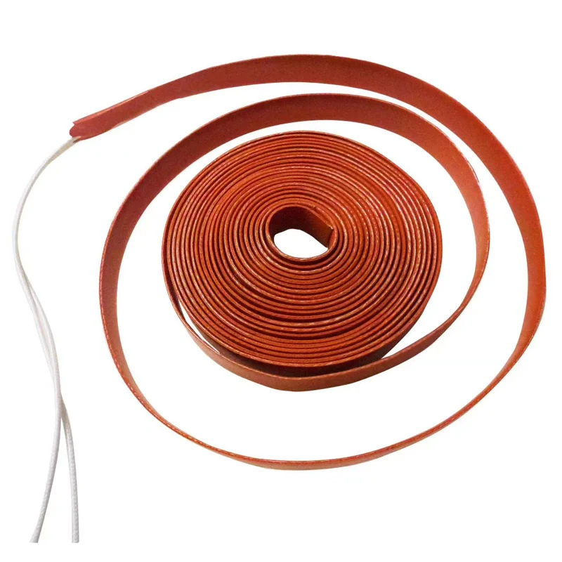 Flexible Silicone Rubber Heater Safety Vessel 380V Electrical Oil Heater Home Use Hotel Heating Element Engine Core Components