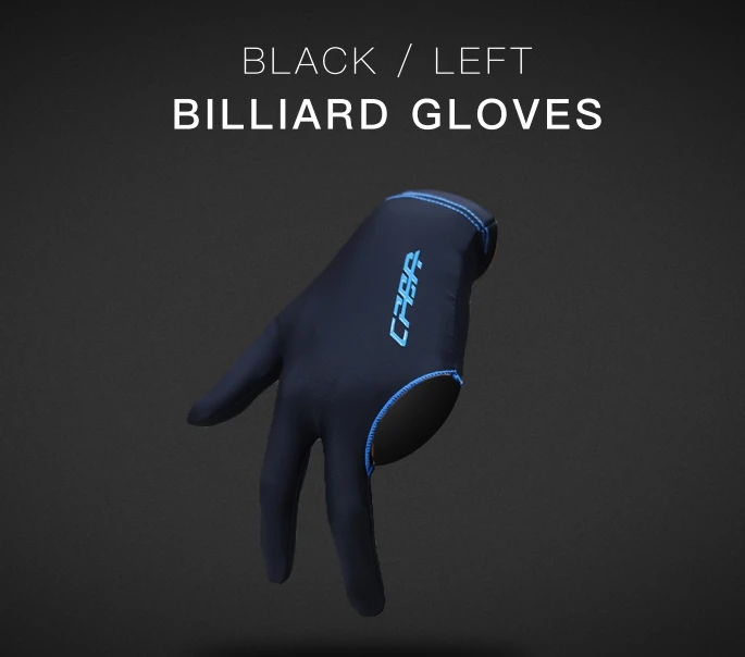 Premium Quality Billiard Accessory CPBA Snooker Gloves Left Hand Billiard Pool Glove for aperçu 4