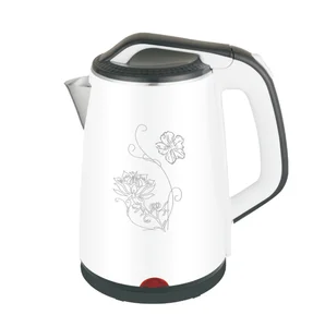 Hot Selling 110V 220V Cordless Electric Kettle Stainless Steel White Brown Blue Purple Temperature Control for Home Outdoor Use